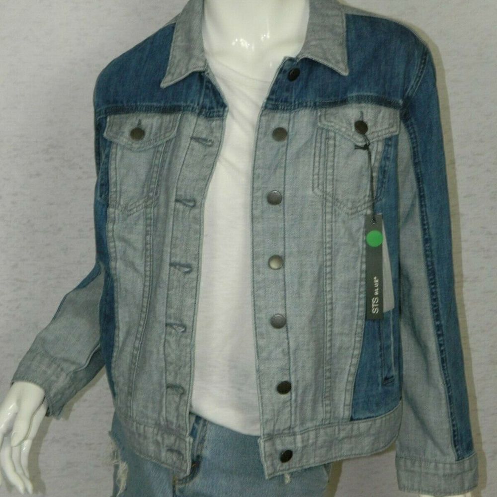 STS Jean Jackets Two Tone Denim X-Size - Picture 3 of 5